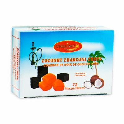 90-335-3 CHARCOAL COCONUT CUBES 24/72 PC