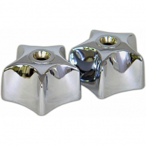 CS-100 Savoy Fitall 1" Star-Glo Handles Less Insert, Pair H&C