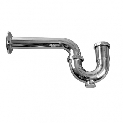 DJ-103CW 1 1/2" CP Brass P Trap 17 Ga w/CO