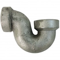 DJ-108A 1 1/2" Galvanized Low Seal Bath Trap