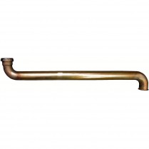 DW-Q101 1 1/2" x 24" SJ x QHU Waste Bend 22 Ga.