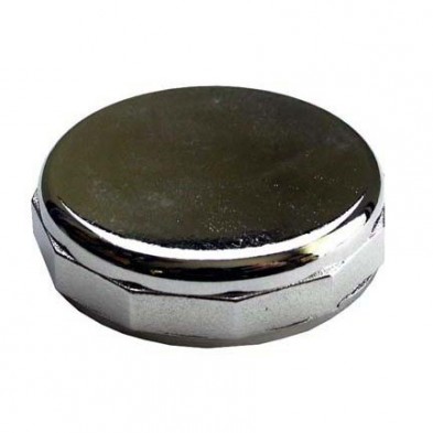 DX-109 1 1/2" CP Brass Blank Cap