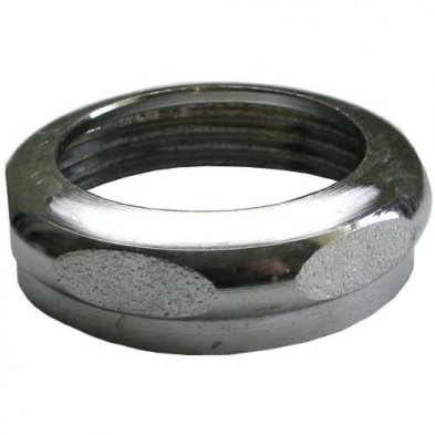 DX-302 1 1/4" CP All Brass Slip Joint Nut