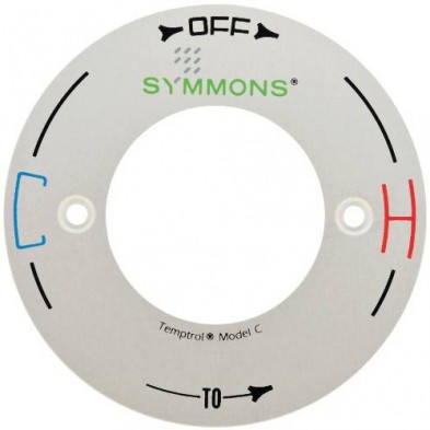 EQ-106C Escutcheon, Symmons Dial Model C #T-29C
