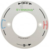 EQ-106C Escutcheon, Symmons Dial Model C #T-29C