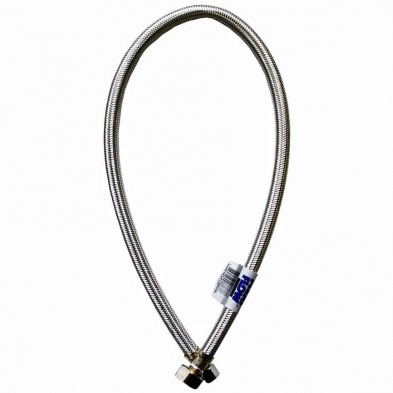 FD-108R 3/8" OD x  1/2" FIP x 30" Flexible Faucet Supply