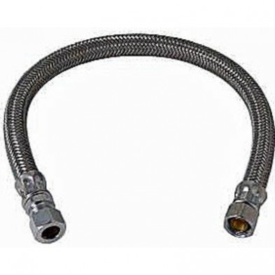 FD-112R 3/8" OD x 3/8" Comp x 12" Faucet Flexible Supply, Budget