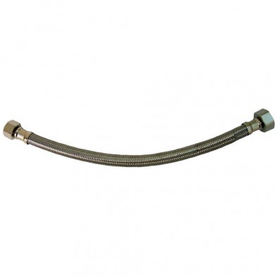 FD-152R 1/2" OD x  1/2" FIP x 12" Faucet Flexible Supply