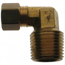 FD-304 3/8" Compression x 1/2" Male Angle Adapter