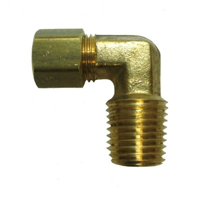 FD-306 1/4" Compression x Male Elbow