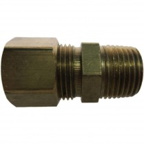 FD-312 1/2" OD x 3/8" Male Comp Adapter