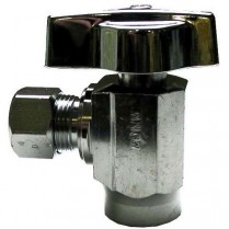 FD-550W Brasscraft 1/2" SWT x 3/8" OD Quarter Turn Angle Stop Valve