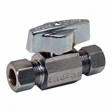 FD-776B Brasscraft 3/8" Female Comp x 3/8" OD RetroValve Stop