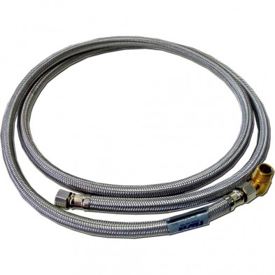 FD-803 3/8" OD x 3/8" OD x 72" Dishwasher Flexible Supply