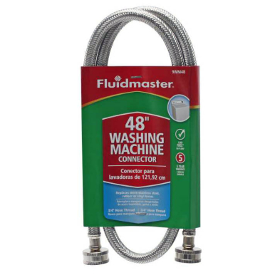 FD-805F48 Fluidmaster 3/4" FH x 48" W/M Flexible Supply