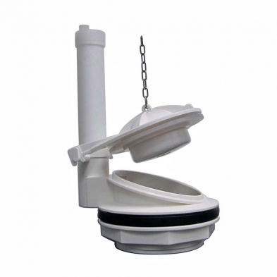 HA-004 3" Plastic Douglas Flush Valve w/Flapper