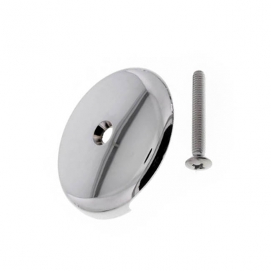 JD-103WS CP Bath 1 Hole Face Plate w/Screw