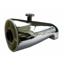 JD-203 3/4" x 1/2" CP Diverter Tub Spout