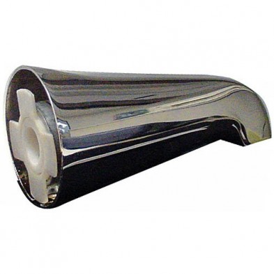 JD-206 1/2" CP Slip On Overrim Tub Spout
