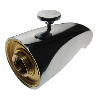 JD-300 All Brass 3/4" x 1/2" Diverter Tub Spout Standard