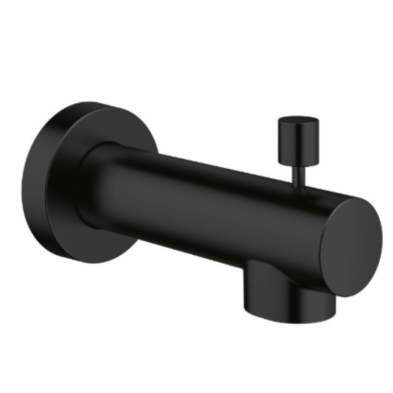 JR-001MB Matte Black Tub Spout Trim Only 8" Reach