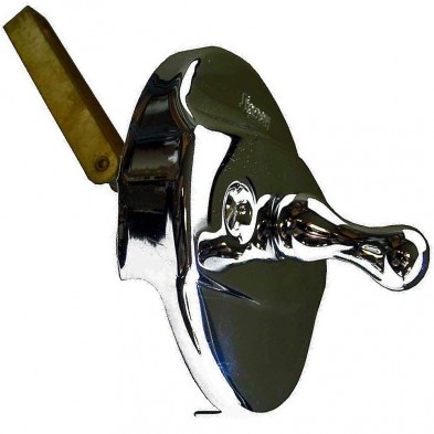 JS-401 Savoy CP Old Style Trip Lever Face Plate