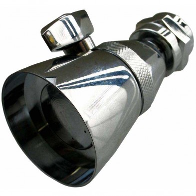 KD-201 CP Brass Adjustable 2" Shower Head