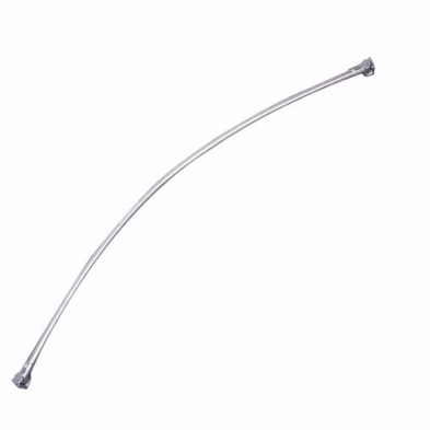 KD-208C CP Curved Shower Bar w/Brackets