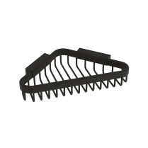 KD-336-B Newport Brass 6" Corner Basket, Black