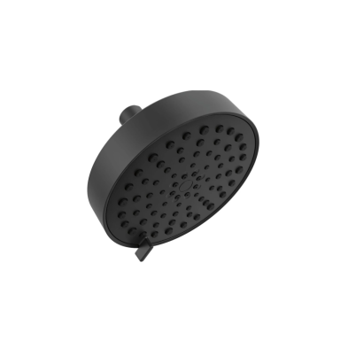 KR-001MB Matte Black 5.5" 4-Function Showerhead 1.8 gpm