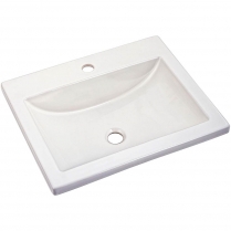 LA-225 American Standard Studio Drop-In Lav 1-Hole Sink