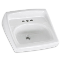 LB-A20 Am Std 20-1/2" x 18-1/4" W/M Sink White
