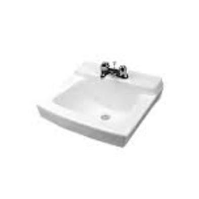LB-G19 Gerber 19" x 17" Wall Hung China Sink White