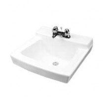 LB-G20 Gerber 20" x 18" W/M Sink White