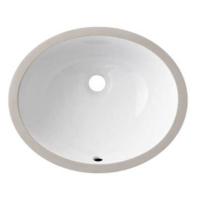 LB-K18R 15" x 12" Undermount China Basin Sink
