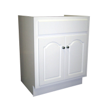 LC-V71W 24" x 18" All Wood White Shaker Door Vanity