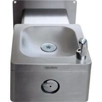 LE-G02 Outdoor SS Wall Mount Drinking Fountain