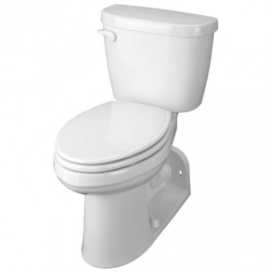 LG-440 Gerber EL Back Outlet 1.0 gpf UltraFlush P/A Std Bowl+Tank