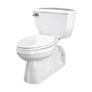 LG-445 Gerber EL Back Outlet 1.0 gpf UltraFlush P/A Ergo Bowl+Tank