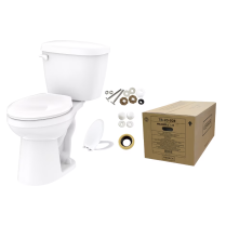 LG-902 Gerber 12" EL 1.28 gpf Maxwell ErgoToilet-In-ABox w/Seat+