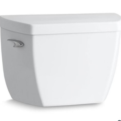 LK-203T Kohler Highline 1 gpf Toilet Tank, White Left Hand