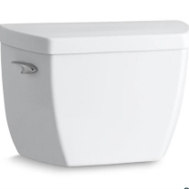 LK-203T Kohler Highline 1 gpf Toilet Tank, White Left Hand