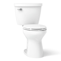 LK-207CC12 Kohler Cimarron 12" Elongated Tank & Bowl, White