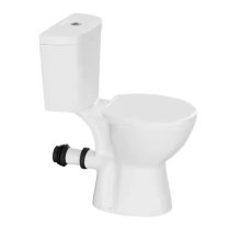 LX-10216 Rear Outlet 19" ADA 7.25" Rough-In 0.8/1.28 Toilet Tank+Bowl