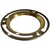 MD-107 Flat Brass Floor Flange
