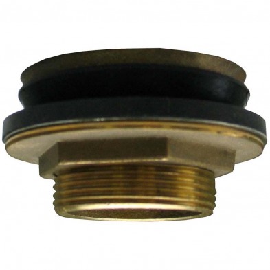 MD-110 2" x 1 1/2" Brass Toilet Spud