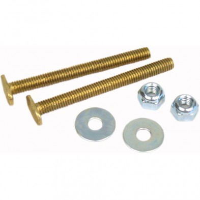MD-115XL Toilet Flange Bolt Set XL 5/16" x 3 1/4" Long