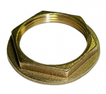 MD-215 1 1/2" Brass Locknut