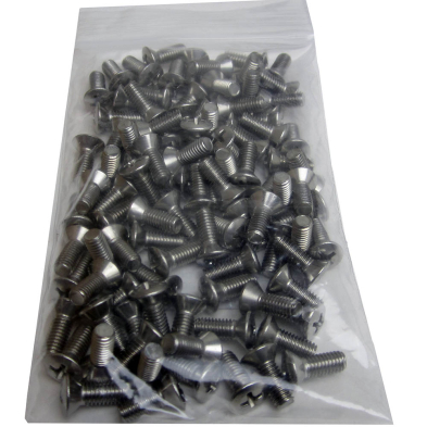 OS-423 1/2" x 10/32" Oval Handle Screw, 100/Bag