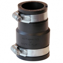 OV-501F Fernco 1 1/2" x 1 1/4" No-Hub Flexible Coupling